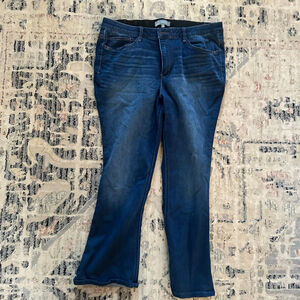 Women's Wit & Wisdom Blue Boot Cut Jeans Size 12
